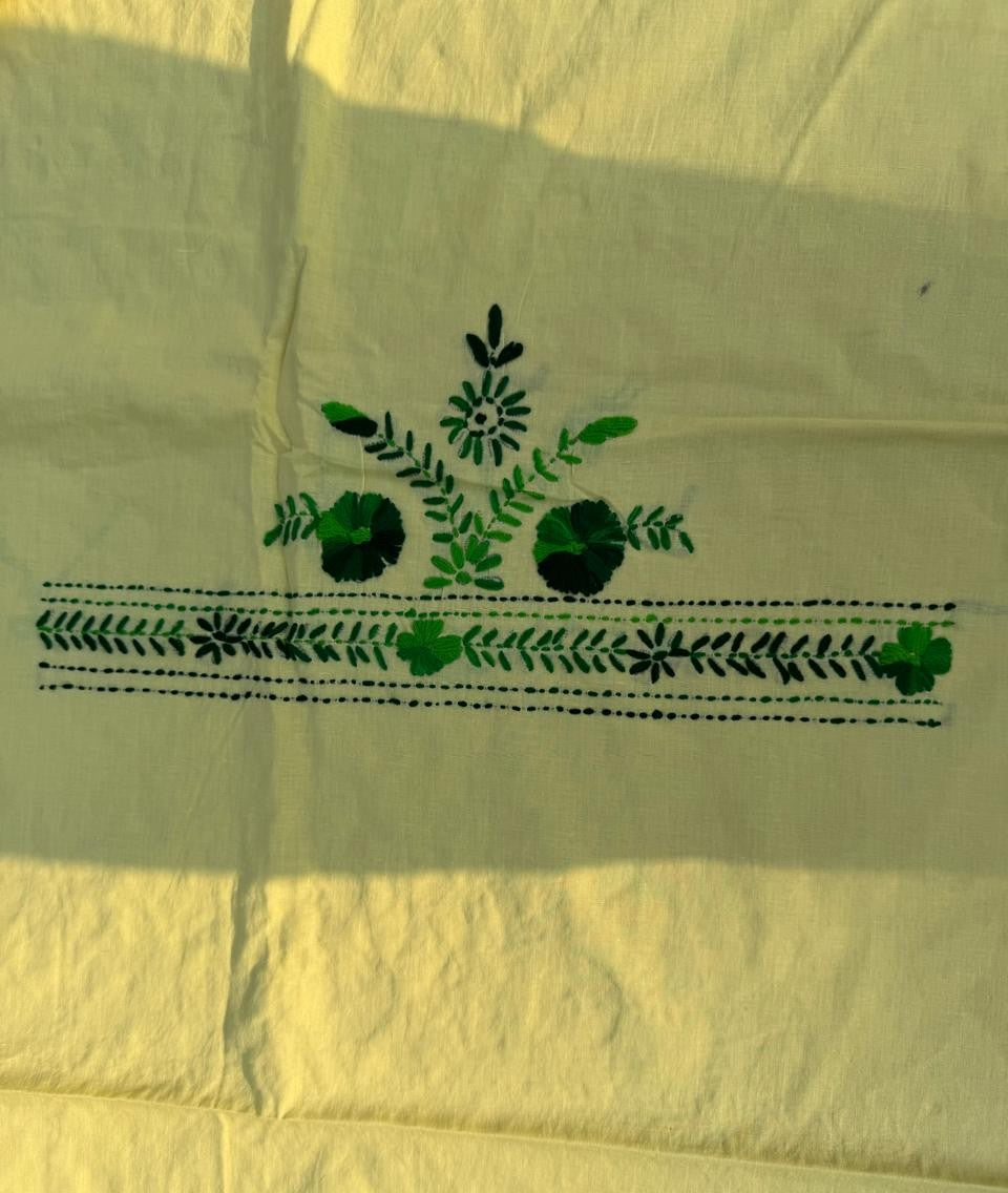 Chikonwala's Exclusive Hand Embroidered Fulkari Dress