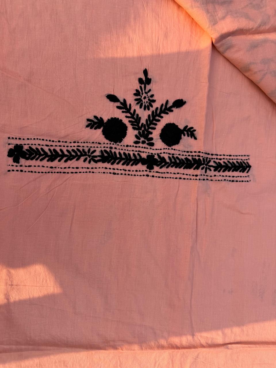 Chikonwala's Exclusive Hand Embroidered Fulkari Dress