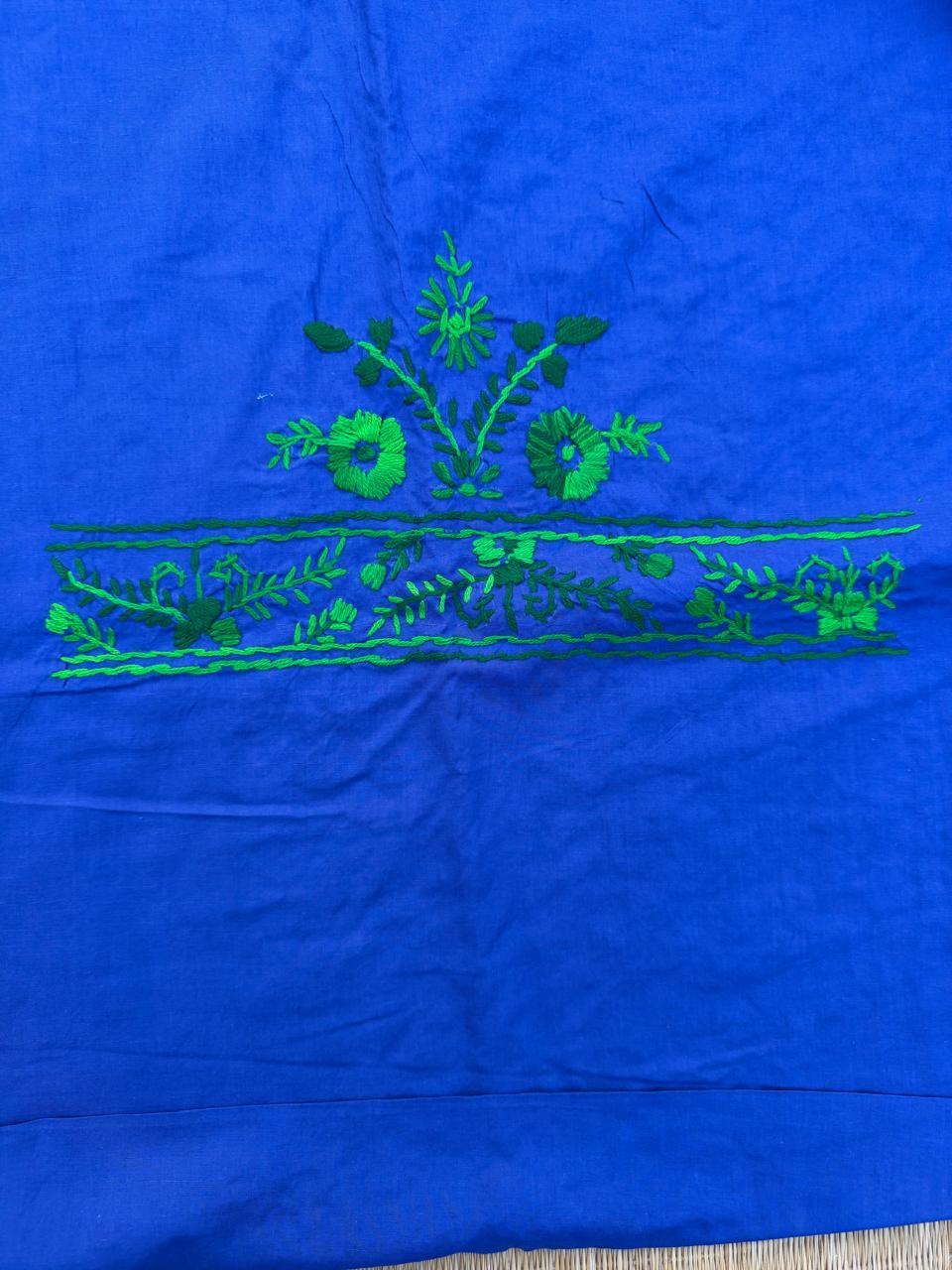 Chikonwala's Exclusive Hand Embroidered Fulkari Dress
