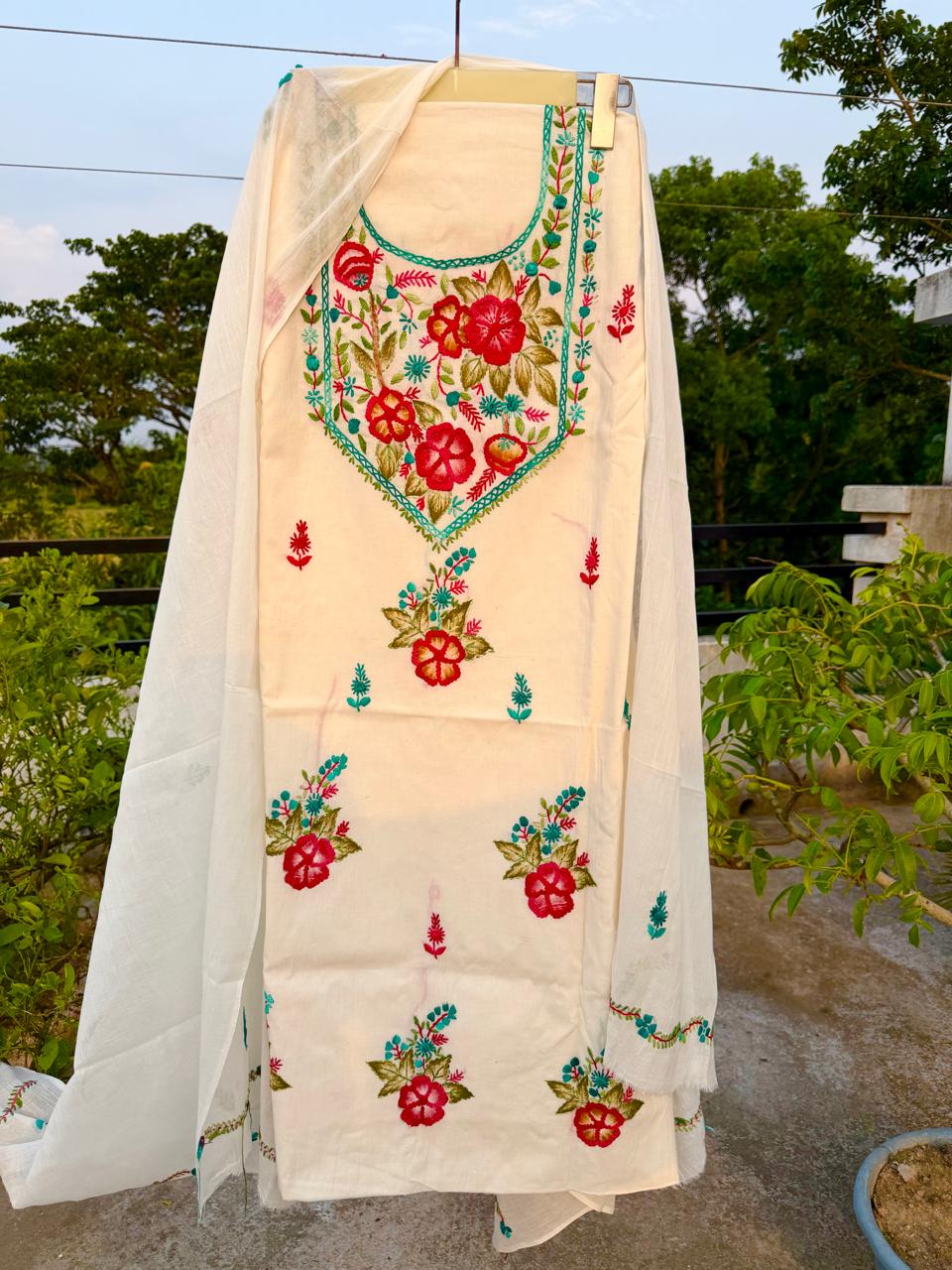 Chikonwala's Exclusive Hand Embroidered Cord Dress