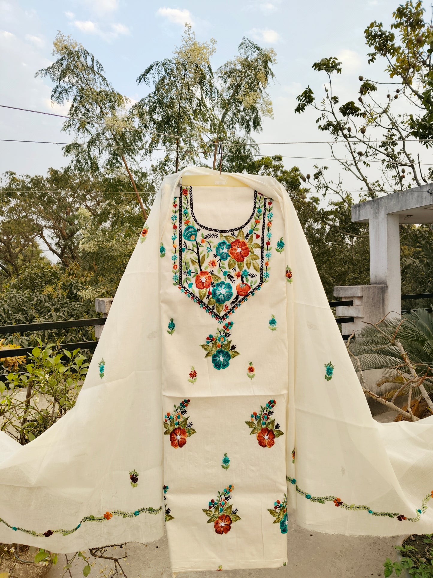 Chikonwala's Exclusive Hand Embroidered Cord Dress