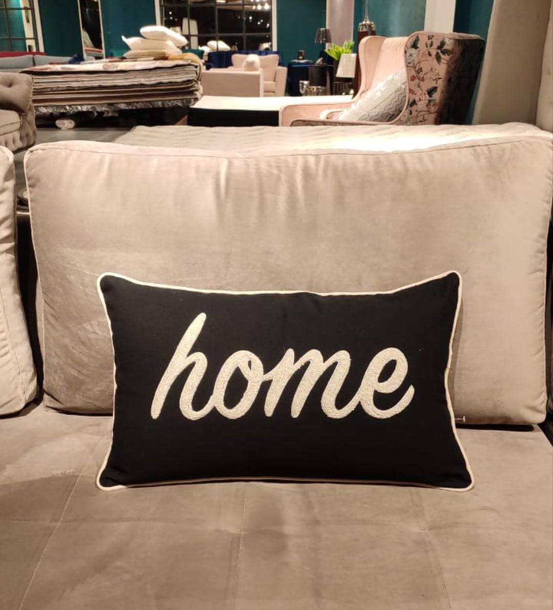 Chikonwala's Home Embroidered Cushion Covers(Set of 2 || 30x50 cm)