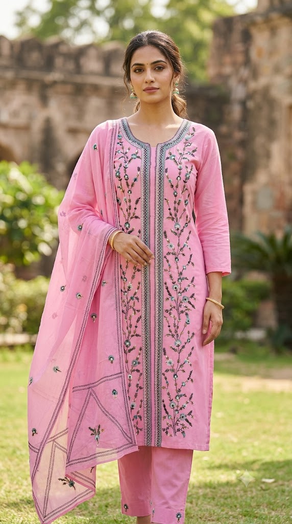 Chikonwala's Exclusive Hand Embroidered Dress