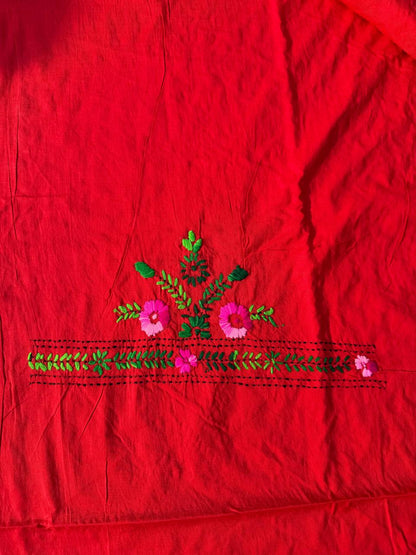 Chikonwala's Exclusive Hand Embroidered Fulkari Dress