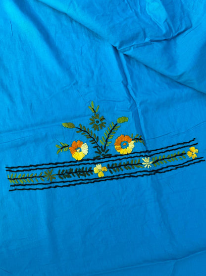 Chikonwala's Exclusive Hand Embroidered Fulkari Dress