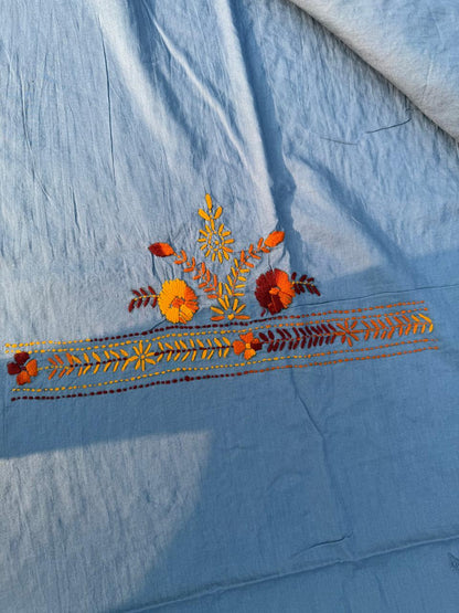 Chikonwala's Exclusive Hand Embroidered Fulkari Dress