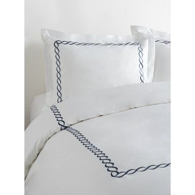 Chikonwala's Rope Embroidered King Size Bedsheet