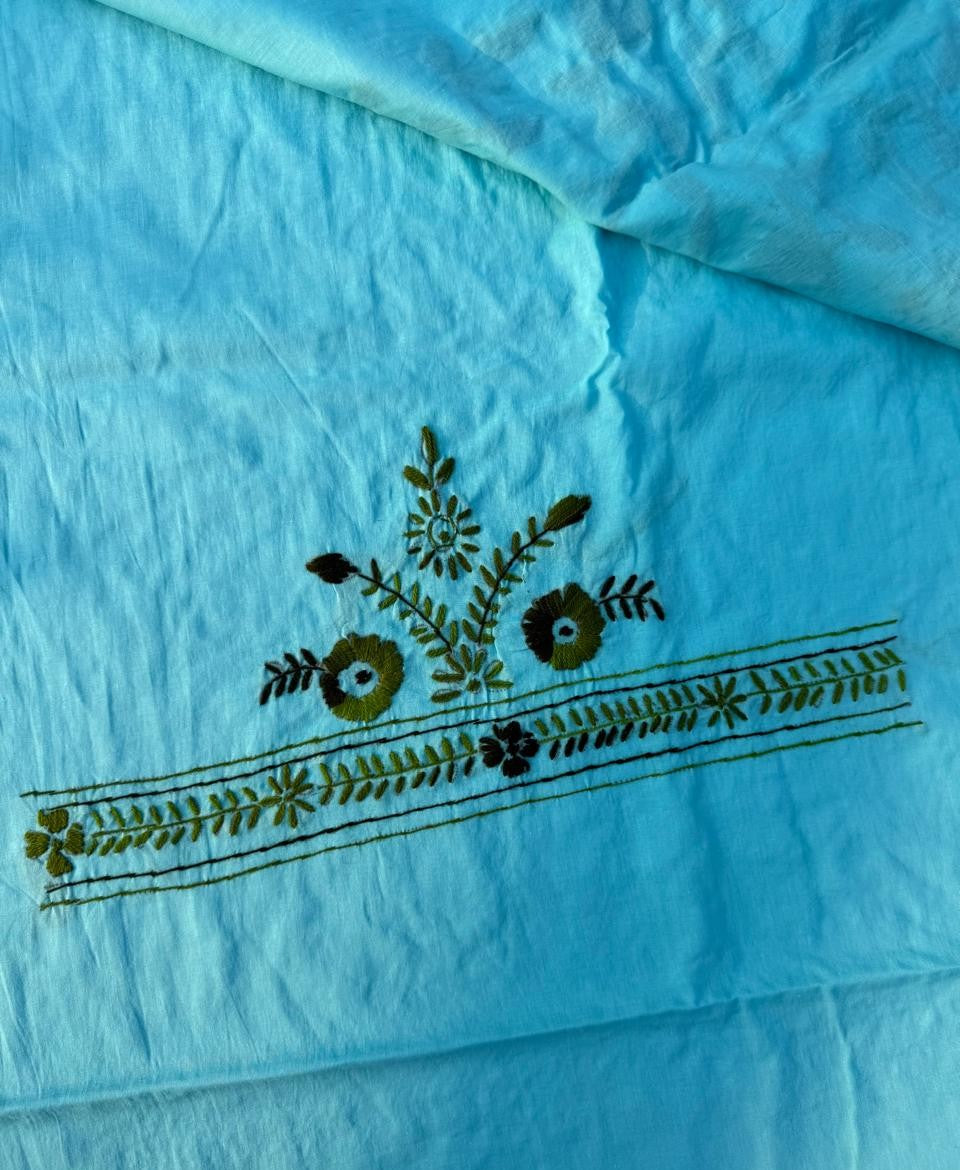 Chikonwala's Exclusive Hand Embroidered Fulkari Dress