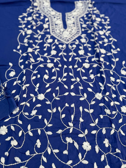 Chikonwala's Exclusive Hand Embroidered Fulkari Dress