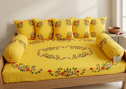 Chikonwala's Embroidered Diwan Set