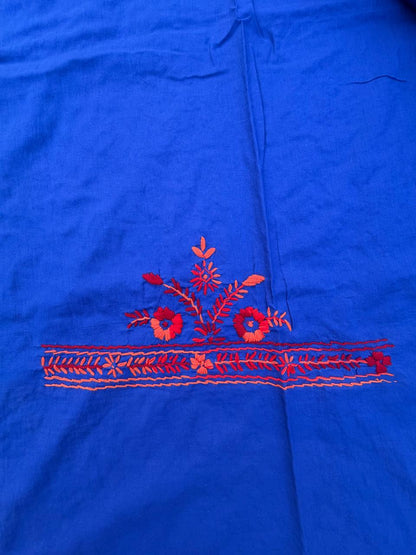 Chikonwala's Exclusive Hand Embroidered Fulkari Dress