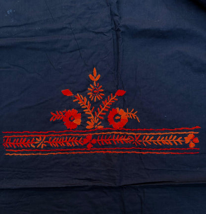 Chikonwala's Exclusive Hand Embroidered Fulkari Dress