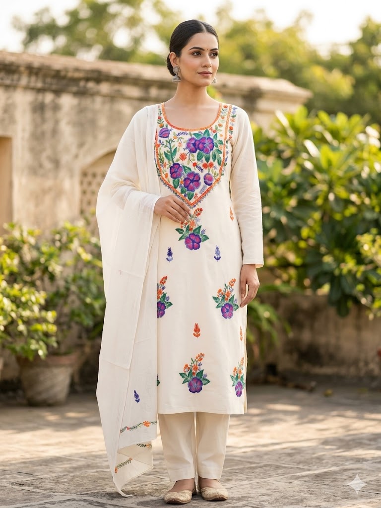 Chikonwala's Exclusive Hand Embroidered Cord Dress