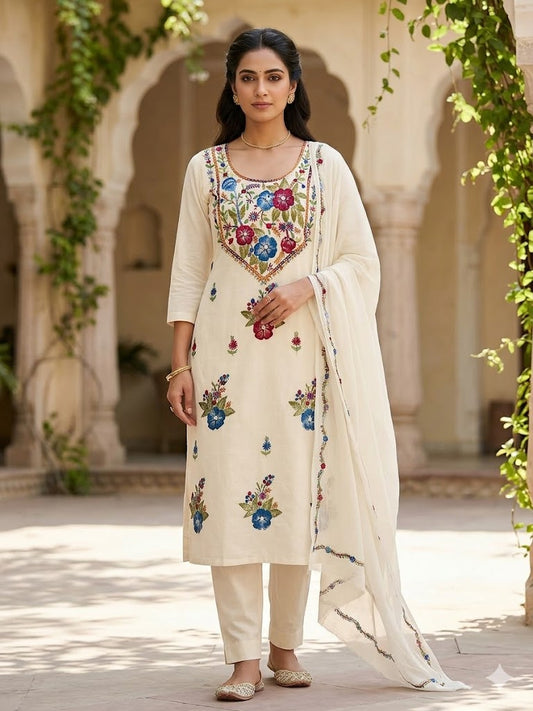 Chikonwala's Exclusive Hand Embroidered Cord Dress