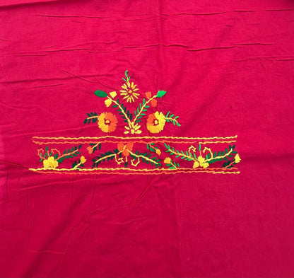 Chikonwala's Exclusive Hand Embroidered Fulkari Dress