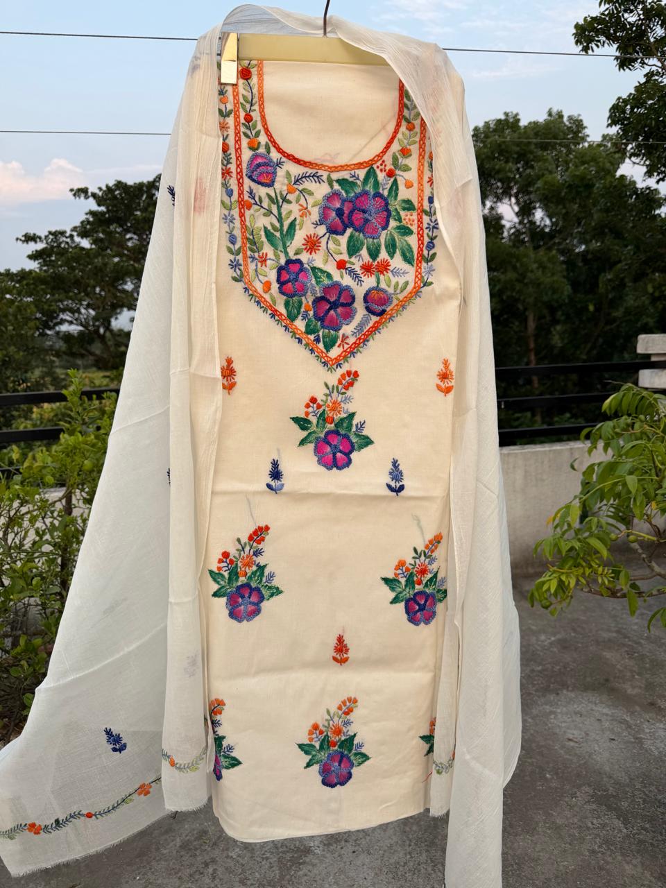Chikonwala's Exclusive Hand Embroidered Cord Dress