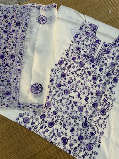 Chikonwala's Exclusive Hand Embroidered Fulkari Dress