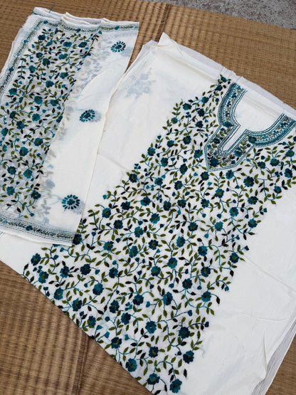 Chikonwala's Exclusive Hand Embroidered Fulkari Dress