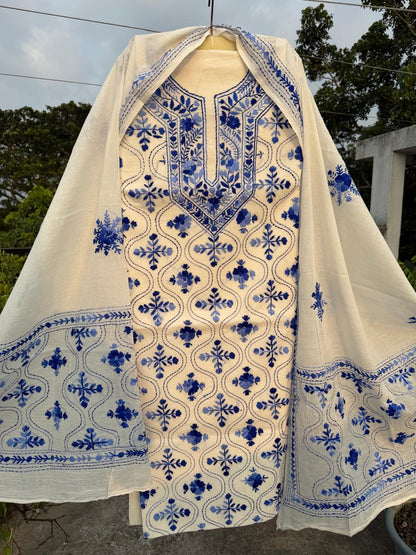 Chikonwala's Exclusive Hand Embroidered Fulkari Dress