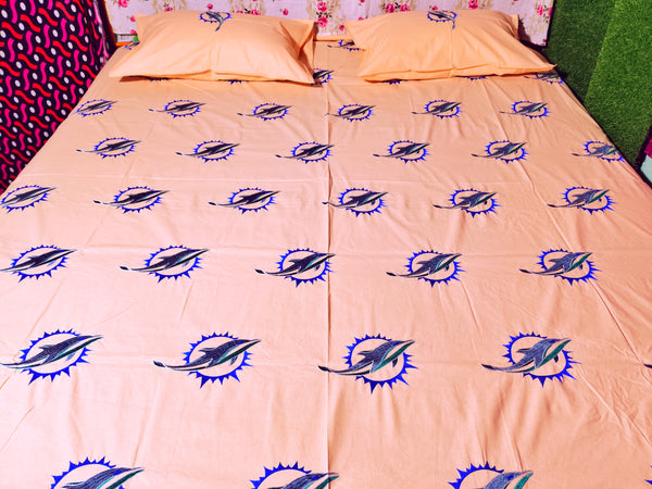 Chikonwala's Hand Embroidered Floral Design Bedsheet