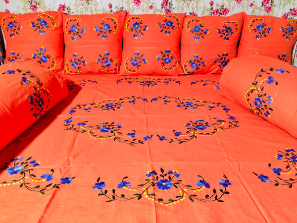 Chikonwala's Embroidered Diwan Set