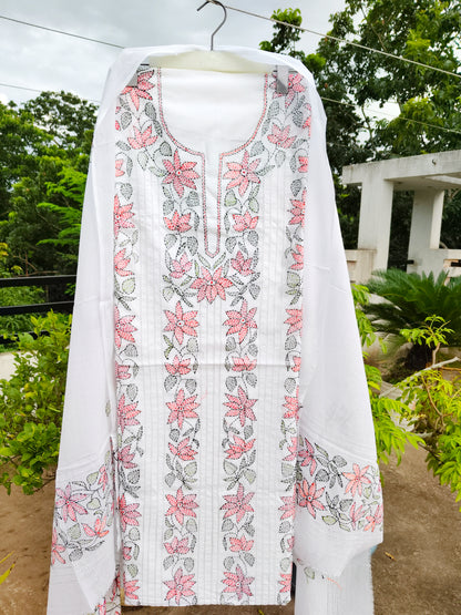 Chikonwala's Exclusive Hand Embroidered Fulkari Dress