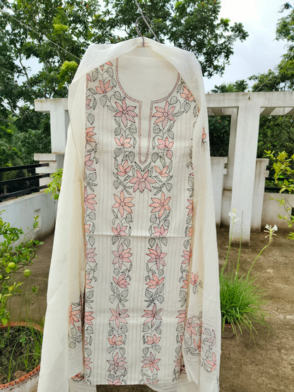 Chikonwala's Exclusive Hand Embroidered Fulkari Dress