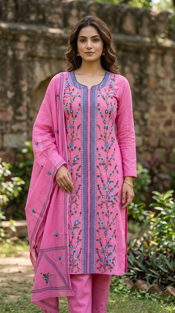 Chikonwala's Exclusive Hand Embroidered  Dress