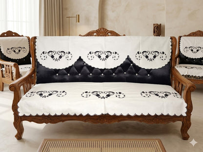 Hand Embroidered Sofa Cover (3+1+1 Seater)
